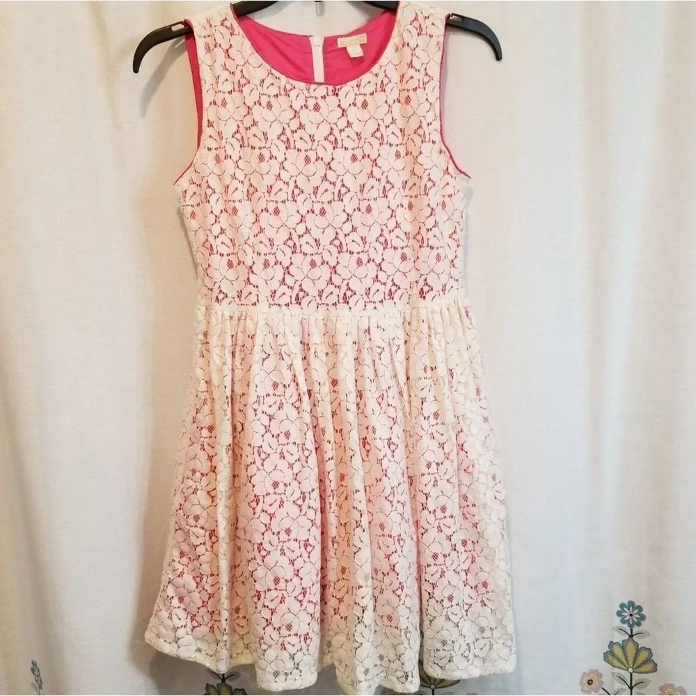 Children's place TCP lace‎ twirlly girls dress size 14 large
